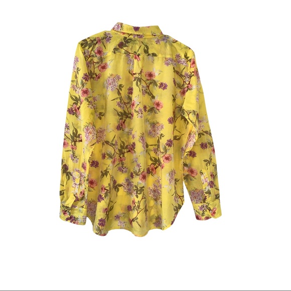 ✨Ralph Lauren Yellow/Floral XL - Picture 3 of 3